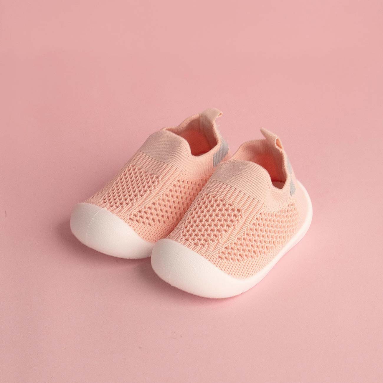 Minikies Pembe Parıltı Deseni Slip-On Ayakkabı