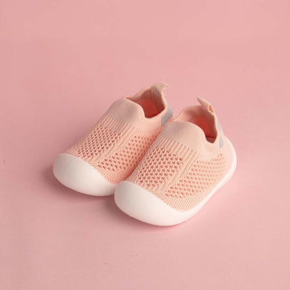 Minikies Pembe Parıltı Deseni Slip-On Ayakkabı